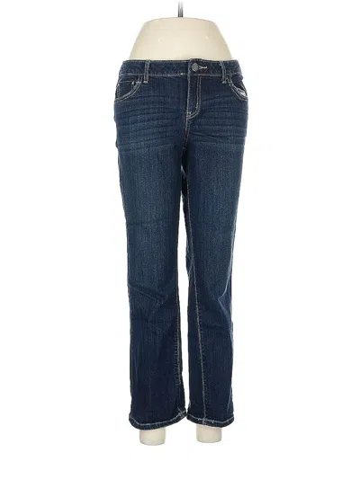 Pre-owned Simply Vera Vera Wang Jeans In Blue