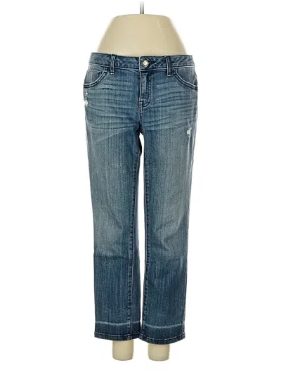 Pre-owned Simply Vera Vera Wang Jeans In Blue