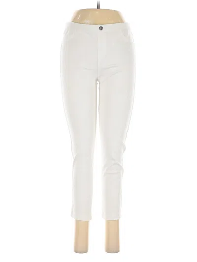 Pre-owned Simply Vera Vera Wang Jeggings In White