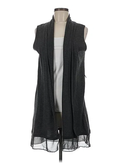 Pre-owned Simply Vera Vera Wang Kimono In Gray