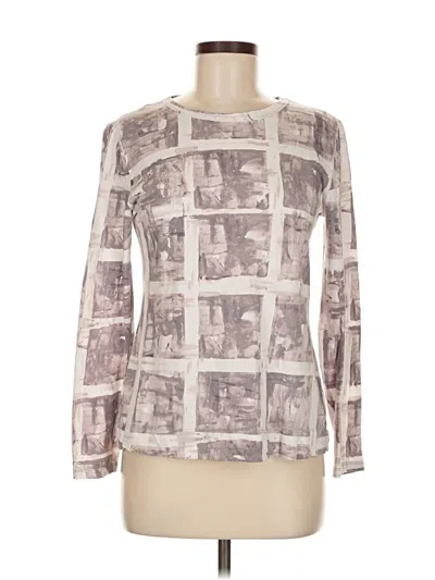 Pre-owned Simply Vera Vera Wang Long Sleeve T-shirt In White