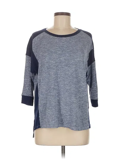 Pre-owned Simply Vera Vera Wang Pullover Sweater In Blue