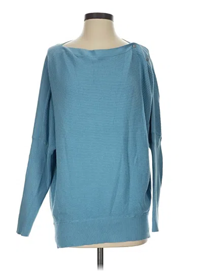 Pre-owned Simply Vera Vera Wang Pullover Sweater In Blue