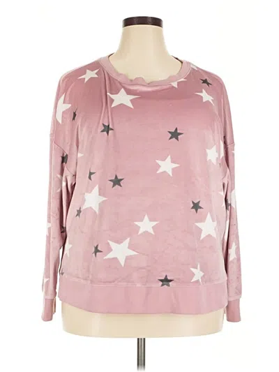 Pre-owned Simply Vera Vera Wang Pullover Sweater In Pink