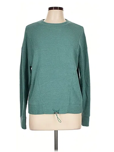 Pre-owned Simply Vera Vera Wang Pullover Sweater In Teal