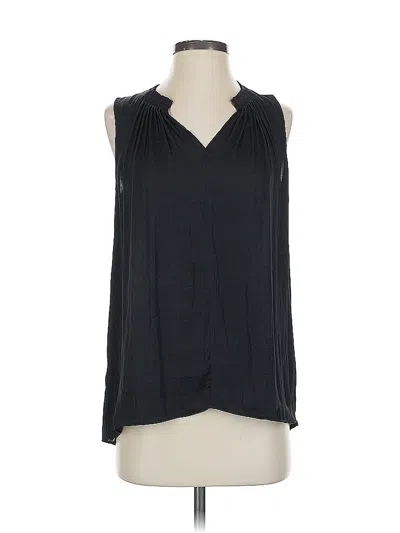 Pre-owned Simply Vera Vera Wang Sleeveless Blouse In Black