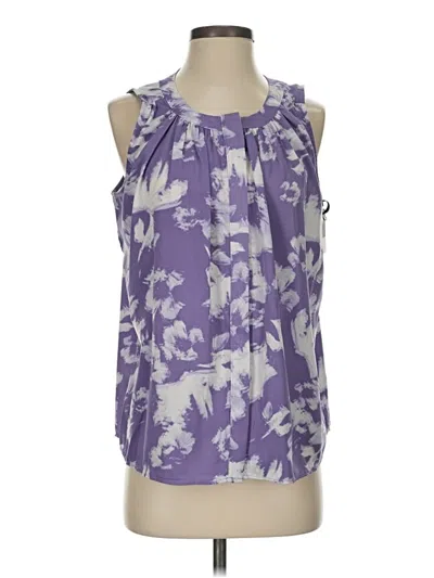Simply Vera Vera Wang Sleeveless Blouse In Purple