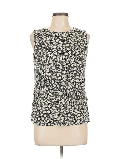 Pre-owned Simply Vera Vera Wang Sleeveless Blouse In White