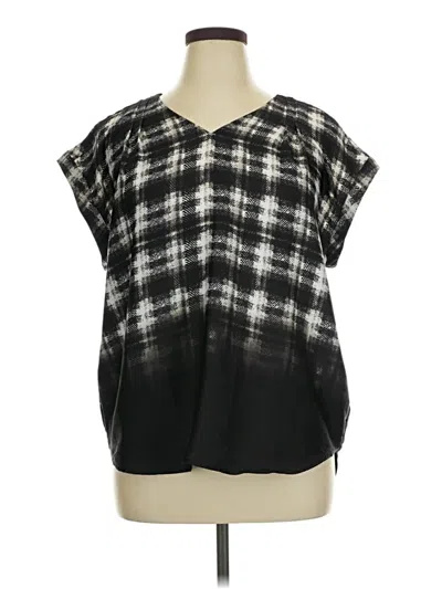 Pre-owned Simply Vera Vera Wang Sleeveless T-shirt In Black
