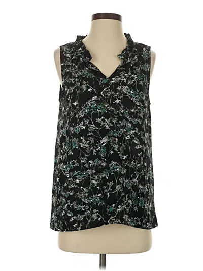 Pre-owned Simply Vera Vera Wang Sleeveless T-shirt In Black