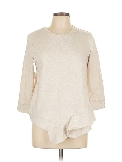 Pre-owned Simply Vera Vera Wang Sweatshirt In Brown