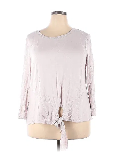 Pre-owned Simply Vera Vera Wang Sweatshirt In Pink
