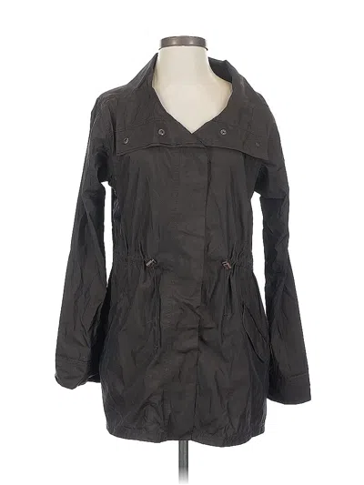 Pre-owned Simply Vera Vera Wang Trenchcoat In Gray