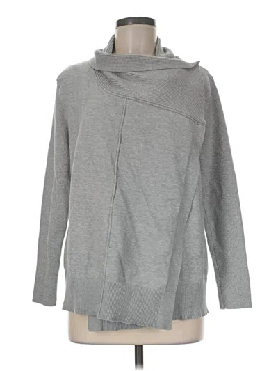 Pre-owned Simply Vera Vera Wang Turtleneck Sweater In Gray