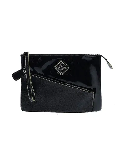 Pre-owned Simply Vera Vera Wang Wristlet In Black