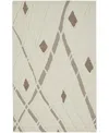 Simply Woven Anica R8008 2' X 3' Area Rug In Ivory