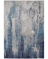 Simply Woven Armada R39h2 Area Rug In Blue,beige