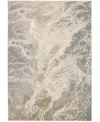 Simply Woven Aura R3563 5' X 8' Area Rug In Gray,beige