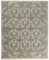 Simply Woven Beall R6714 7'9" X 9'9" Area Rug In Gray,pink