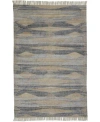 Simply Woven Beckett R0815 Gray 5' X 8' Area Rug In Gray