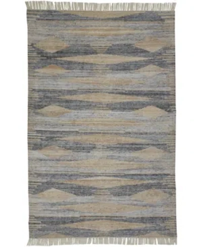 Simply Woven Beckett R0815 Gray 5' X 8' Area Rug