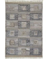 Simply Woven Beckett R0816 Charcoal 5' X 8' Area Rug In Charcoal