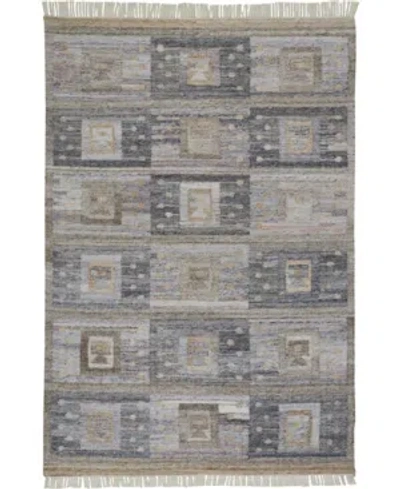 Simply Woven Beckett R0816 Charcoal 5' X 8' Area Rug