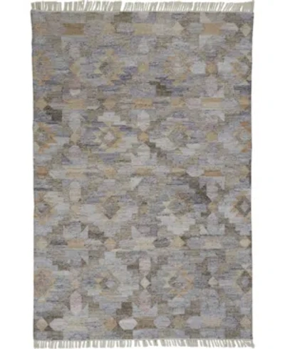 Simply Woven Beckett R0818 Gray 5' X 8' Area Rug