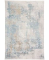 Simply Woven Cadiz R3890 Blue 6'6" X 9'6" Area Rug In Blue
