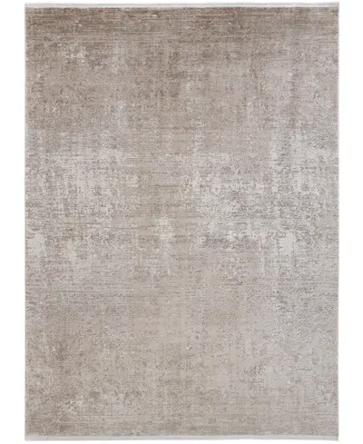 Simply Woven Cadiz R39fw 6'6" X 9'6" Area Rug In Taupe,gray