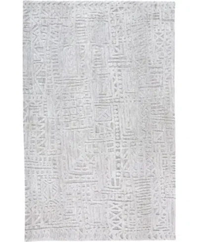 Simply Woven Colton R8793 Gray 3'6" X 5'6" Area Rug
