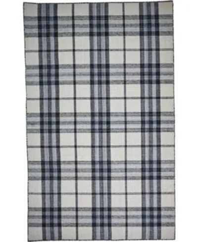 Simply Woven Crosby R0565 Ivory 5' X 8' Area Rug