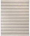 Simply Woven Duprine R0560 4' X 6' Area Rug In Gray