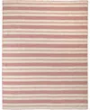 Simply Woven Duprine R0560 4' X 6' Area Rug In Red