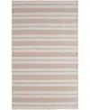 Simply Woven Duprine R0560 5' X 8' Area Rug In Orange
