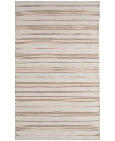 Simply Woven Duprine R0560 5' X 8' Area Rug In Orange