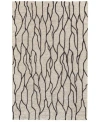 Simply Woven Enzo R8734 Black 5' X 8' Area Rug In Black