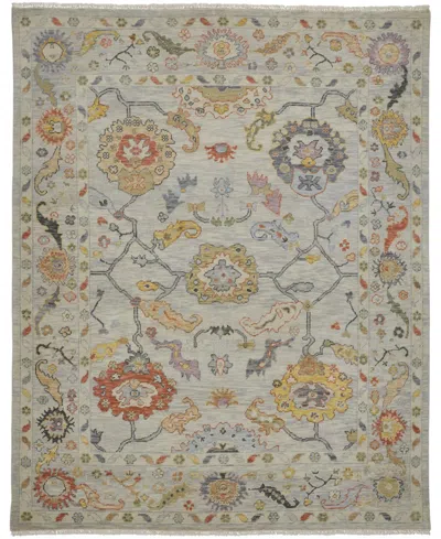 Simply Woven Karina R6793 2' X 3' Area Rug In Gray