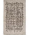 Simply Woven Maddox R8630 5' X 8' Area Rug In Taupe