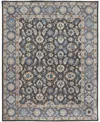Simply Woven Rylan R8643 5' X 8' Area Rug In Gray,blue