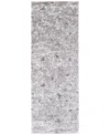 Simply Woven Vancouver 39fhf 2'10" X 7'10" Runner Area Rug In Ivory,gray