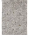 Simply Woven Vancouver R39fh 5' X 8' Area Rug In Ivory,gray