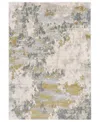 Simply Woven Waldor R3970 1'8" X 2'10" Area Rug In Ivory,gold-tone