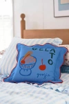 Simplyextrajordanary Cotton Printed Text Pillow