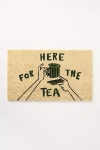Simplyextrajordanary Tea Printed Coir Doormat