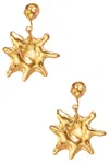 Simuero Astro Earrings In Yellow Gold