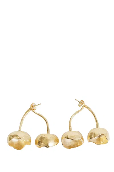 Simuero Cerezas Earrings In Gold
