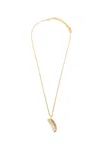 Simuero El Peine Necklace In Gold