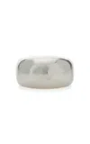 Simuero Gota Rhodium-plated Toe Ring In Metallic