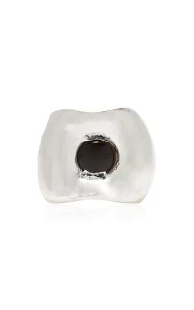 Simuero Moma Sterling Silver Quartz Ring